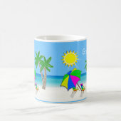 GROSSMUTTER Tassen-Strand-Themed Kaffee-Tassen Kaffeetasse (Mittel)