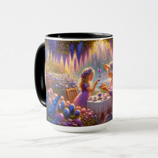 Großmutter Tee Party4. Tasse (Vorderseite Links)