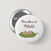 Großmutter toTWINS Button (Vorne & Hinten)