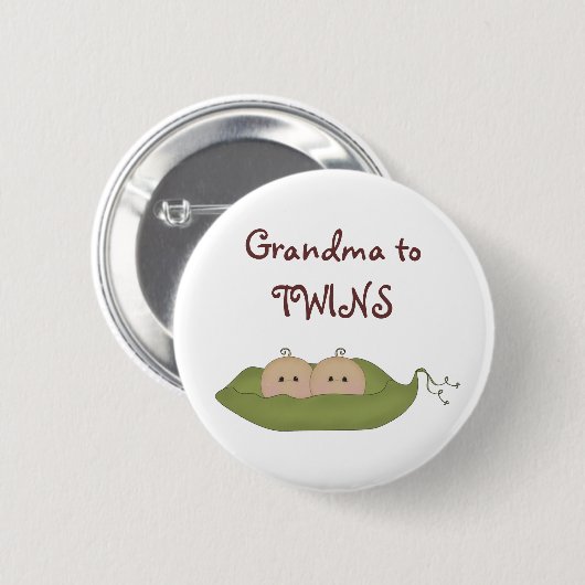 Großmutter toTWINS Button (Vorne & Hinten)