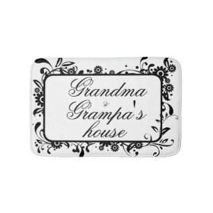 Großmutter u. Granpas Badematte
