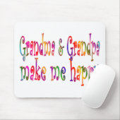 Großmutter u. Großvater Mousepad (Mit Mouse)
