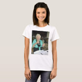 Großmutter und ihr Geburtstag T-Shirt (Vorne ganz)