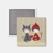 Großmutter Valentine Magnet (Vorderseite/Rückseite)