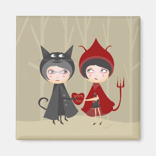 Großmutter Valentine Magnet (Vorne)