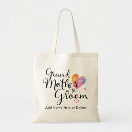 Großmutter von Bräutigam-Budget-TascheWatercolor Tragetasche