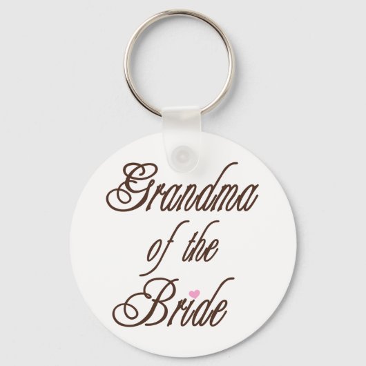 Großmutter von Bride Classy Browns Schlüsselanhänger (Vorderseite)