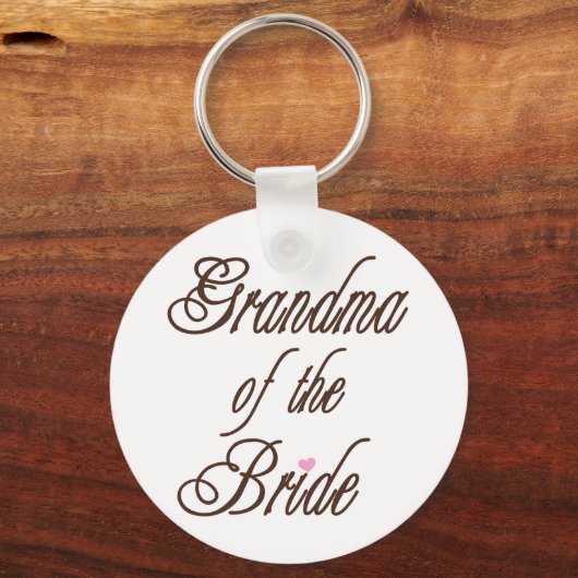 Großmutter von Bride Classy Browns Schlüsselanhänger (Vorderseite)