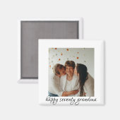 Großmutter von drei Generationen Magnet (Vorderseite/Rückseite)