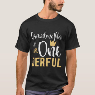Großmutter von Herrn Onederful 1. Geburtstag Erste T-Shirt