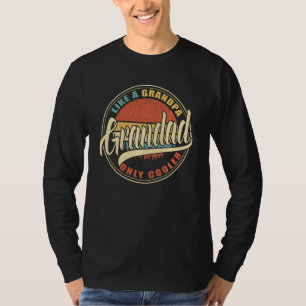 Großmutter wie Opa nur Cooler Vintager Retro D T-Shirt