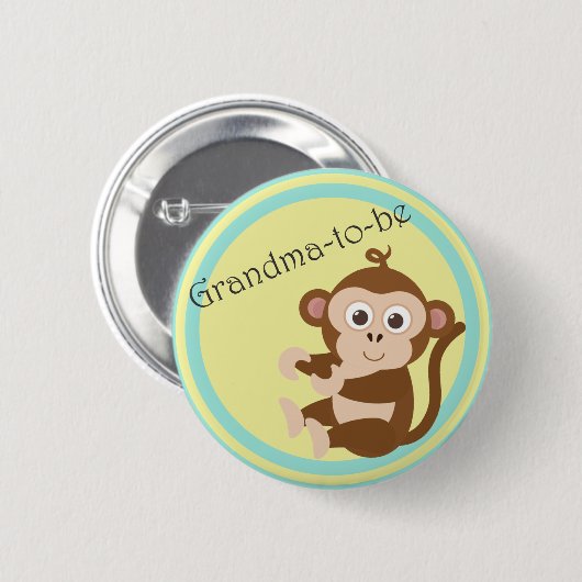 Großmutter-zu-ist Knopf Button (Vorne & Hinten)