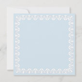 Großmutter, zum Babyparty-Einladung zu sein Einladung (Rückseite)