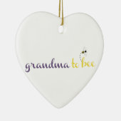 Großmutter zur Biene Keramikornament (Rechts)