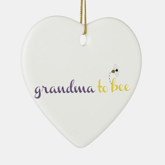 Großmutter zur Biene Keramikornament (Rechts)