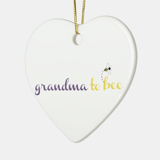 Großmutter zur Biene Keramikornament (Links)