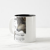 Großmutter Zweifarbige Tasse (Vorderseite Links)