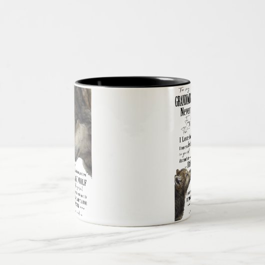 Großmutter Zweifarbige Tasse (Mittel)