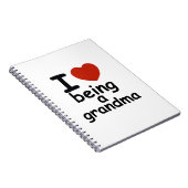 Großmutterentwurf Notizblock (Rechte Seite)