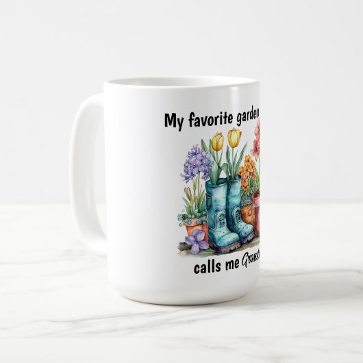 Großmuttergarten Kaffeetasse (Vorderseite Links)