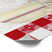 Großmutter's Kitchen Print Poster (Ecke)