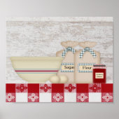 Großmutter's Kitchen Print Poster (Vorne)