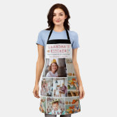 Großmutter's Küche | 8 FOTO PERSONALISIERT Schürze (Getragen)