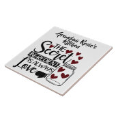 Großmutter's Küche | Geheime Bestandteile sind Lie Fliese (Seite)