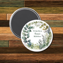 Großmutter's Küche | Personalisierter Farbdraht Magnet