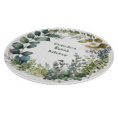 Großmutter's Küche | Personalisierter Farbdraht Schneidebrett (Ecke)