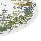 Großmutter's Küche | Personalisierter Farbdraht Schneidebrett (Ecke)