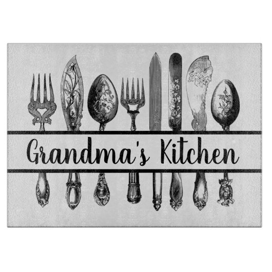 Großmutter's Küche Schneidebrett (Vorderseite)
