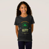 Großmutter's Lucky Charm Happy St. Patrick's Day T-Shirt (Vorne ganz)