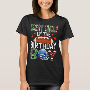 Großonkel des Geburtstagsjungen Spieltags-Fußball T-Shirt