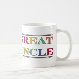 Großonkel mit Ihrem eigenen Text Kaffeetasse
