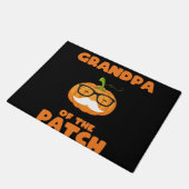 Großopfer-halloween-Kürbispflaster Fußmatte (Schrägansicht)