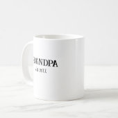 Großpa etablierte Tasse (Vorderseite Links)