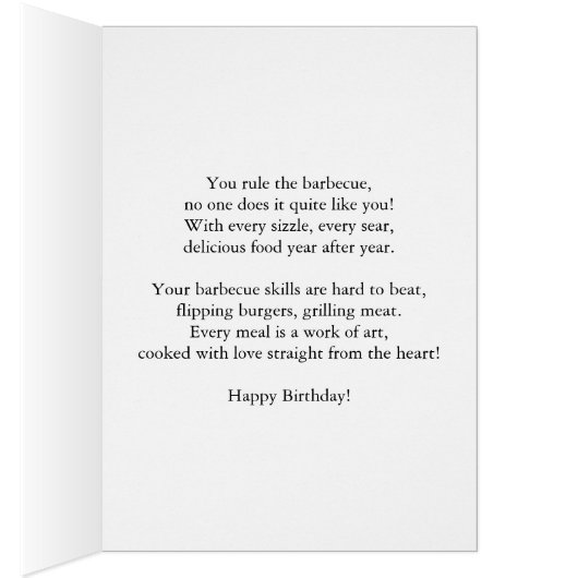 Großpa Grill Master Geburtstag (Innen (Rechts))