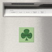 Großpa Irish Kleeblatt Magnet (In Situ (Geschirrspüler))