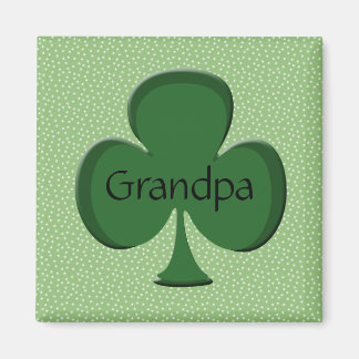 Großpa Irish Kleeblatt Magnet