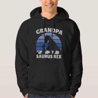 Großpa Saurus Rex mit Dinosaurier Hoodie