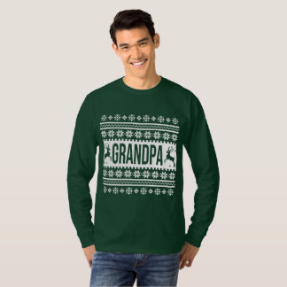 Großpa Ugly Christmas Sweater T-Shirt