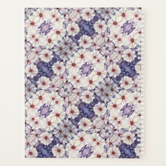 Großplaner Lavender Daisies Planer (Rückseite)