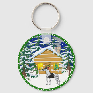 Großraumkabine Schlüsselanhänger