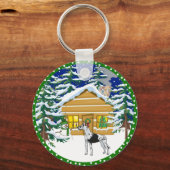 Großraumkabine Schlüsselanhänger (Vorderseite)