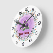 Großraumküche Runde Wanduhr (Winkel)