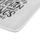 Großraumküche, wo süße Dinge passieren Schneidebrett (Ecke)