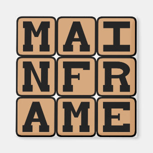 Großrechner Magnet