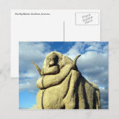 Großschaf Postkarte (Vorne/Hinten)
