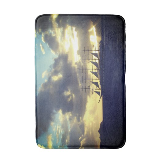 Großschiff Badematte (Vorderseite Vertikal)